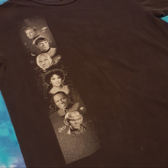 1994 Star Trek Voyager T-Shirt Large Vintage - Picture 7 of 7